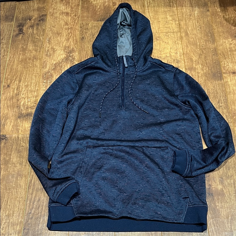 Under Armor QuarterZip Navy Hoodie